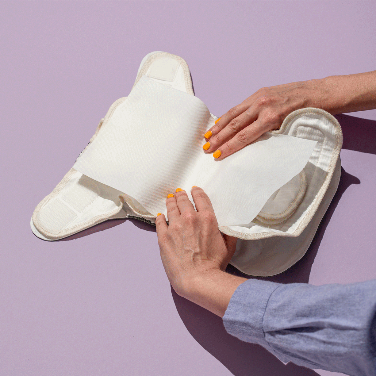 Judes Cloth Diaper System - easy to use