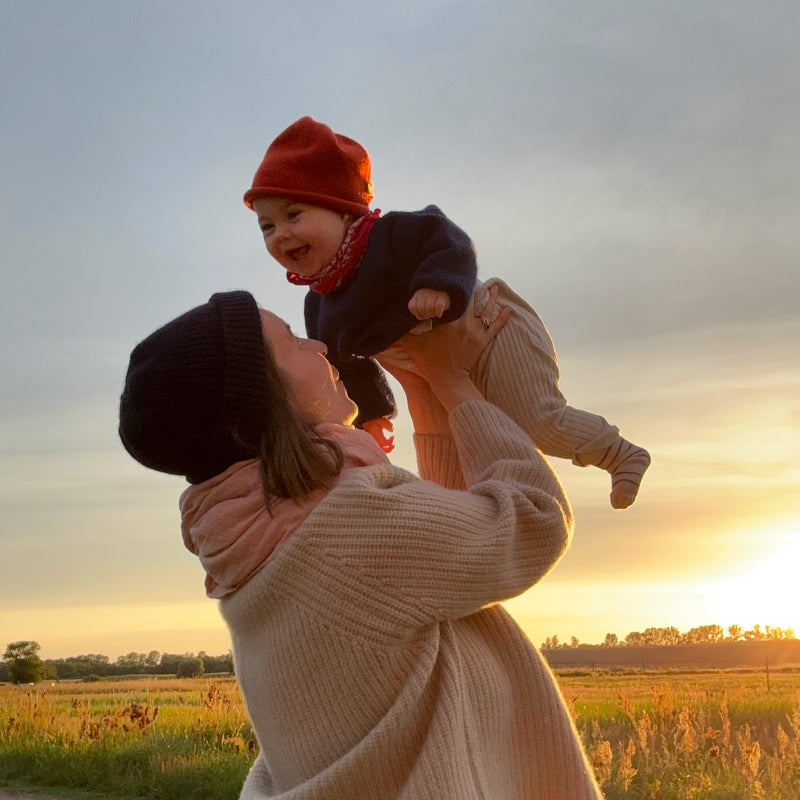 Judes Mama Baby Sonnenuntergang Feld Stoffwindeln für Neugeborene