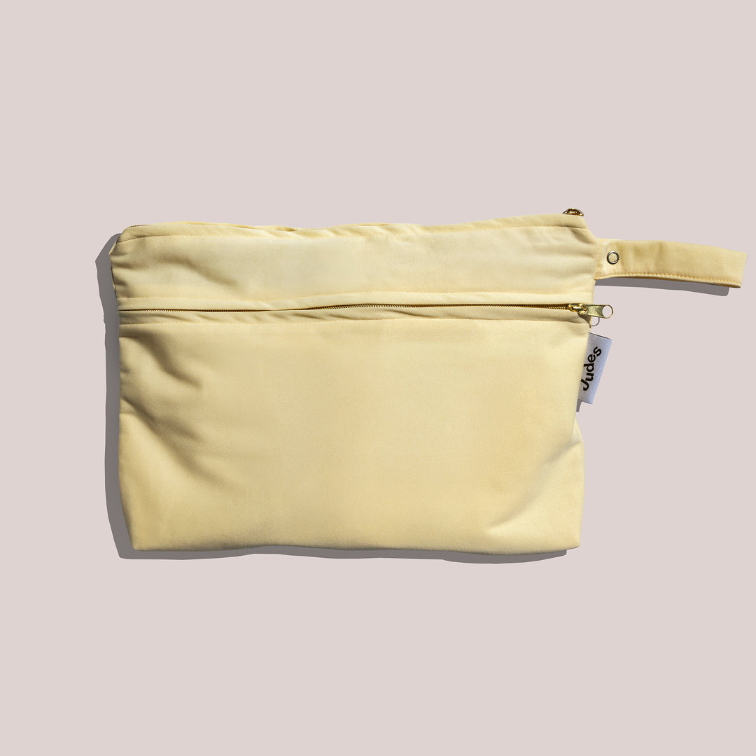 Small wetbag in Buttercream from Judes Family - Kleiner Windelbeutel in Buttercream von Judes Family