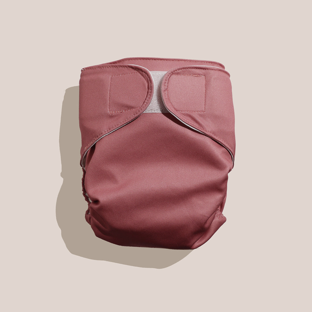 Judes Cover for Cloth Diaper in Beetroot