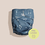 Pre-loved Judes Cover for Cloth Diaper in Dark Dots