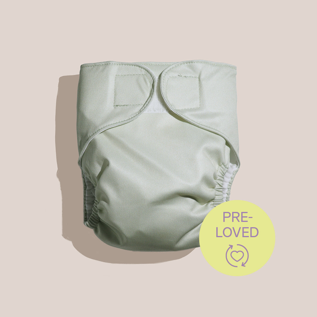 Pre-loved Judes Cover for Cloth Diaper in Sage